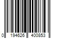 Barcode Image for UPC code 0194626400853