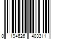 Barcode Image for UPC code 0194626403311