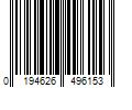 Barcode Image for UPC code 0194626496153