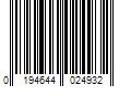 Barcode Image for UPC code 0194644024932