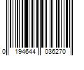 Barcode Image for UPC code 0194644036270