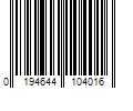 Barcode Image for UPC code 0194644104016