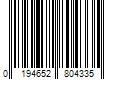 Barcode Image for UPC code 0194652804335