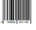 Barcode Image for UPC code 0194689401149