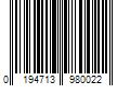 Barcode Image for UPC code 0194713980022