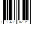 Barcode Image for UPC code 0194715071926