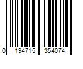 Barcode Image for UPC code 0194715354074