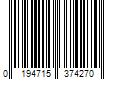 Barcode Image for UPC code 0194715374270