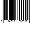 Barcode Image for UPC code 0194715600317