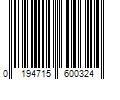 Barcode Image for UPC code 0194715600324