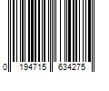 Barcode Image for UPC code 0194715634275