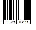 Barcode Image for UPC code 0194721022011