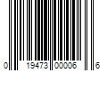 Barcode Image for UPC code 019473000066