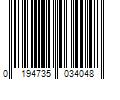 Barcode Image for UPC code 0194735034048