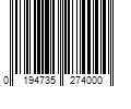 Barcode Image for UPC code 0194735274000