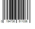 Barcode Image for UPC code 0194736511036