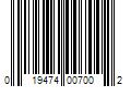 Barcode Image for UPC code 019474007002