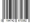 Barcode Image for UPC code 0194742670352