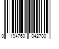 Barcode Image for UPC code 0194760042780