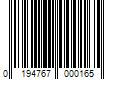 Barcode Image for UPC code 0194767000165