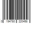 Barcode Image for UPC code 0194780220458