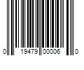 Barcode Image for UPC code 019479000060