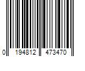 Barcode Image for UPC code 0194812473470