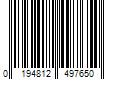 Barcode Image for UPC code 0194812497650