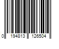 Barcode Image for UPC code 0194813126504