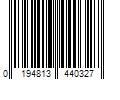 Barcode Image for UPC code 0194813440327