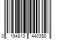 Barcode Image for UPC code 0194813440358