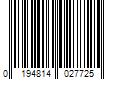 Barcode Image for UPC code 0194814027725