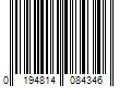 Barcode Image for UPC code 0194814084346