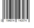 Barcode Image for UPC code 0194814143074