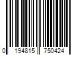 Barcode Image for UPC code 0194815750424