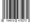 Barcode Image for UPC code 0194818475270