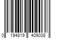 Barcode Image for UPC code 0194819409038