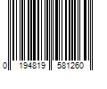 Barcode Image for UPC code 0194819581260