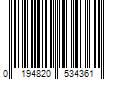 Barcode Image for UPC code 0194820534361