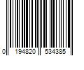 Barcode Image for UPC code 0194820534385