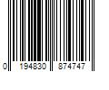 Barcode Image for UPC code 0194830874747