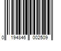 Barcode Image for UPC code 0194846002509