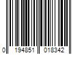 Barcode Image for UPC code 0194851018342