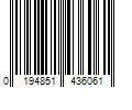 Barcode Image for UPC code 0194851436061