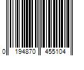 Barcode Image for UPC code 0194870455104