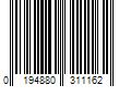 Barcode Image for UPC code 0194880311162