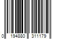 Barcode Image for UPC code 0194880311179