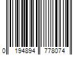 Barcode Image for UPC code 0194894778074