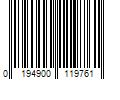 Barcode Image for UPC code 0194900119761