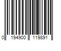 Barcode Image for UPC code 0194900119891